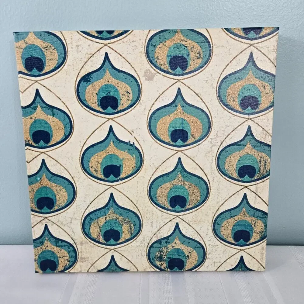 Art in Motion peacock vinyl